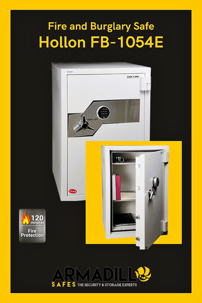 Hollon FB-1054E Fire and Burglary Safe Armadillo Safe and Vault