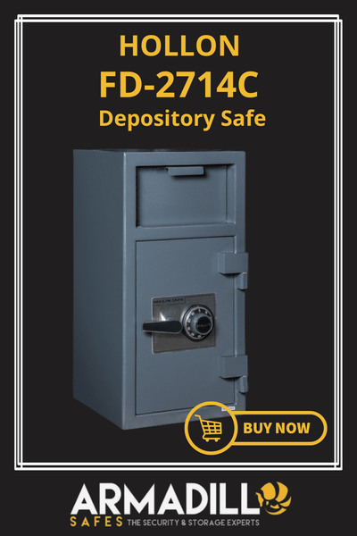 Hollon FD-2714C Depository Safe Armadillo Safe and Vault