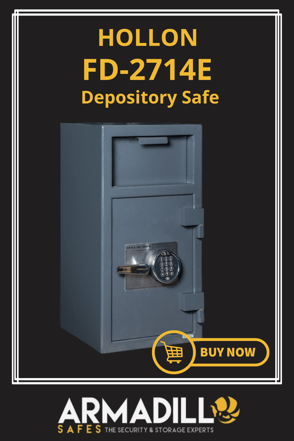 Hollon FD-2714E Depository Safe Armadillo Safe and Vault