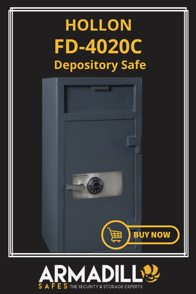 Hollon FD-4020C Depository Safe Armadillo Safe and Vault