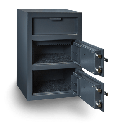 Hollon FDD-3020CC Double Door Depository Safe Armadillo Safe and Vault