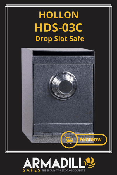 Hollon HDS-03C Drop Slot Safe Armadillo Safe and Vault