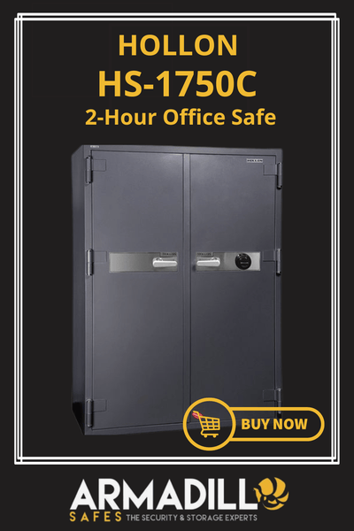 Hollon HS-1750C 2-Hour Office Safe Armadillo Safe and Vault