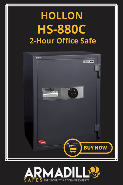 Hollon HS-880C 2-Hour Office Safe Armadillo Safe and Vault