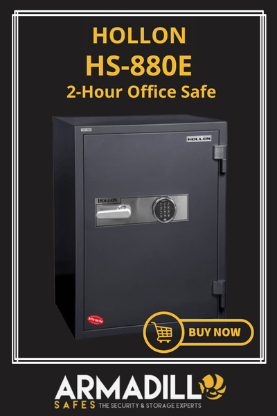 Hollon HS-880E 2-Hour Office Safe Armadillo Safe and Vault