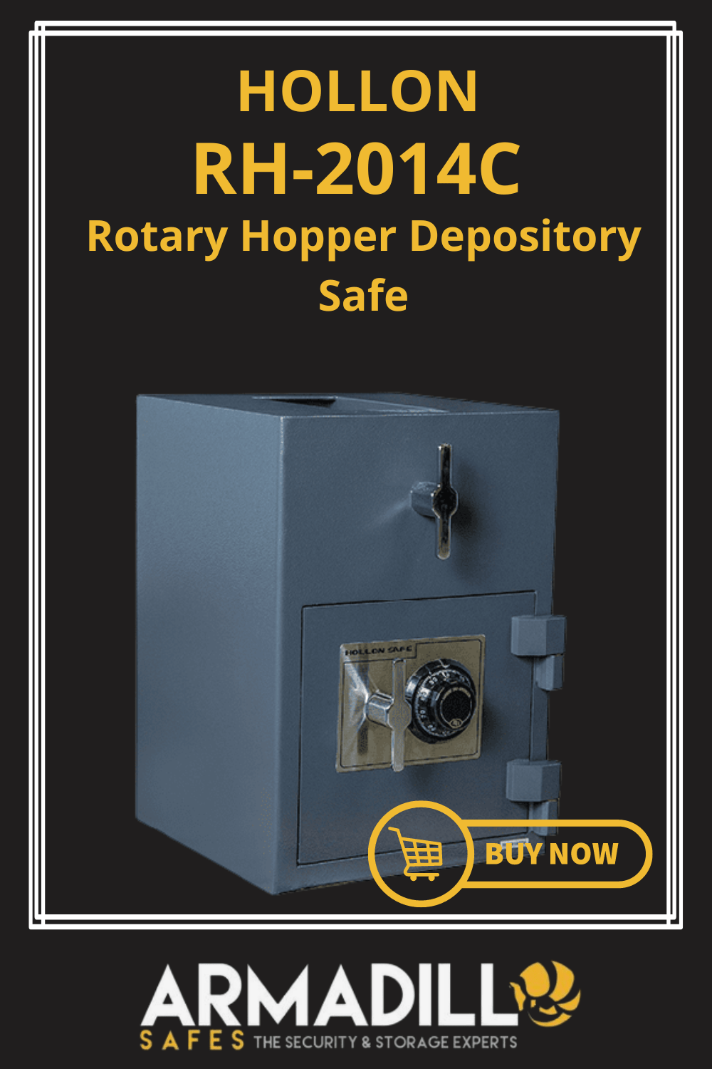 Hollon RH-2014C Rotary Hopper Depository Safe Armadillo Safe and Vault