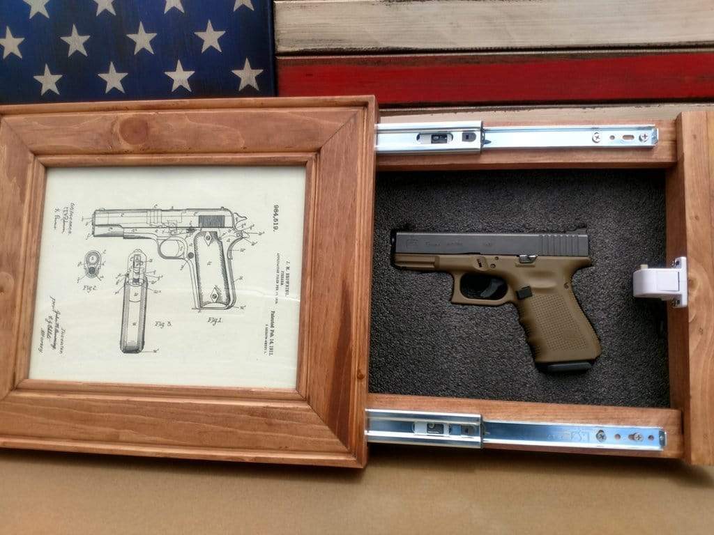 Liberty Home 8x10 Picture Gun Concealment Safe Armadillo Safe and Vault
