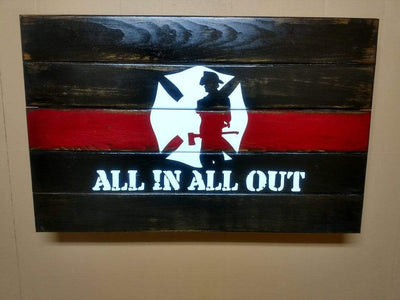 Liberty Home All In All Out Hidden Gun Storage Sign Armadillo Safe and Vault