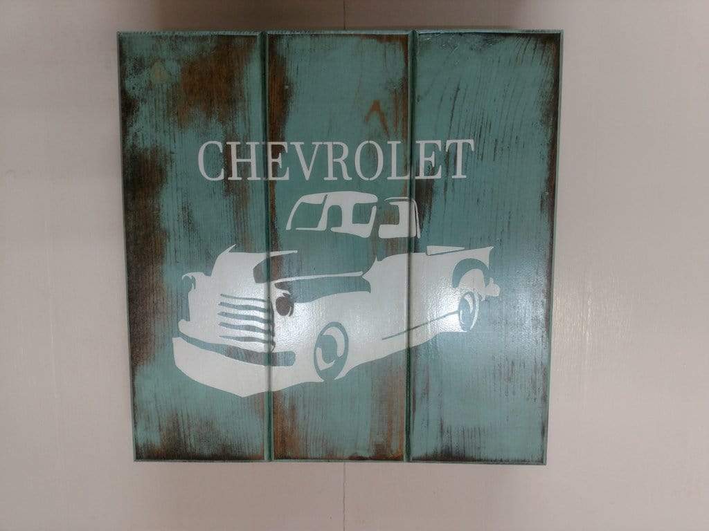 Liberty Home Chevrolet Wall Art Box Armadillo Safe and Vault