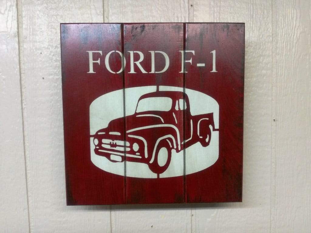 Liberty Home Ford F1 Wall Art Box Armadillo Safe and Vault