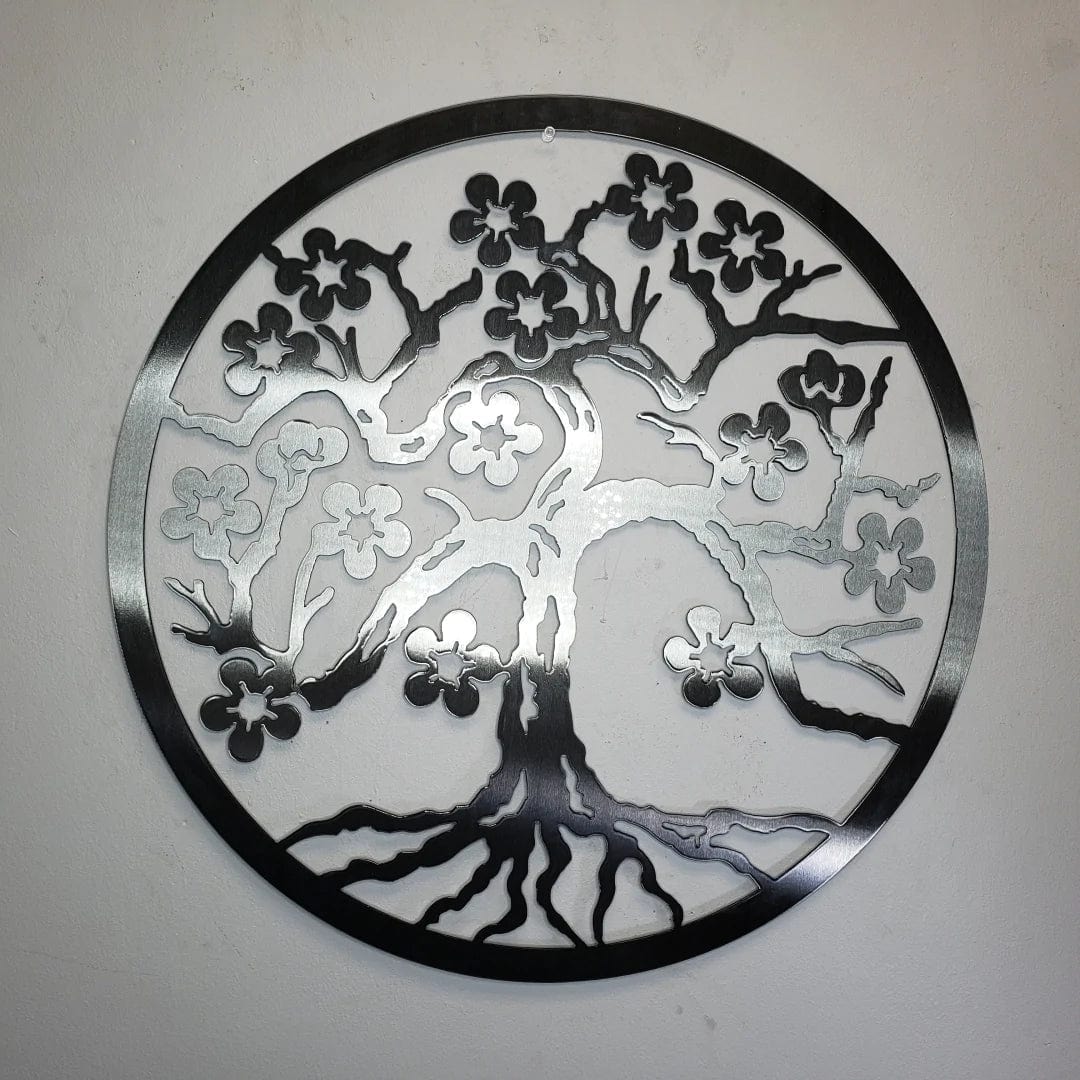 Metal Art of Wisconsin Cherry Blossom Tree Armadillo Safe and Vault