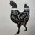 Metal Art of Wisconsin Chicken from the Butcher Armadillo Safe and Vault