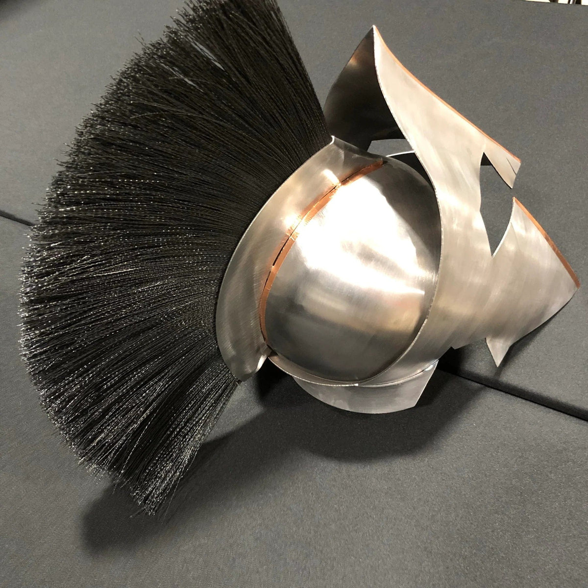 Metal Art of Wisconsin Deluxe Real Steel 3D Spartan Helmet Armadillo Safe and Vault