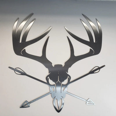 Metal Art of Wisconsin Polished Antlers Armadillo Safe and Vault