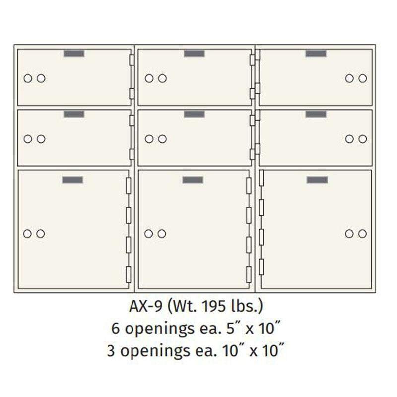 Socal - Bridgeman Safes AX-9 Deposit Box Armadillo Safe and Vault