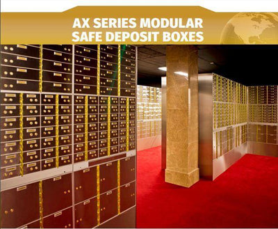 Socal - Bridgeman Safes AX Single Nose AXSN-6 Deposit Box Armadillo Safe and Vault