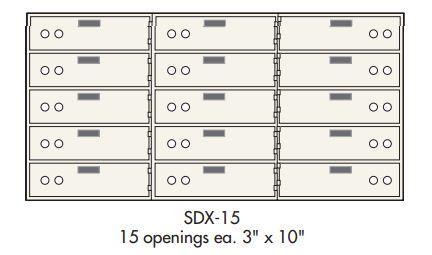Socal - Bridgeman Safes SDX-15 Deposit Box Armadillo Safe and Vault