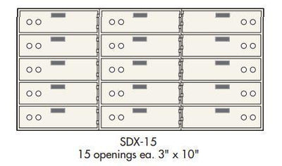Socal - Bridgeman Safes SDX-15 Deposit Box Armadillo Safe and Vault