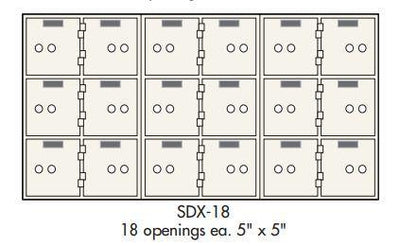 Socal - Bridgeman Safes SDX-18 Deposit Box Armadillo Safe and Vault