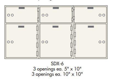 Socal - Bridgeman Safes SDX-6 Deposit Box Armadillo Safe and Vault