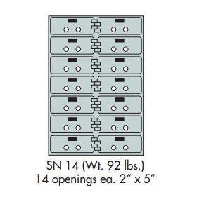 Socal - Bridgeman Safes SN-14 Deposit Box Armadillo Safe and Vault