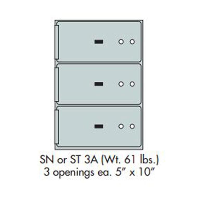 Socal - Bridgeman Safes SN-3A Deposit Box Armadillo Safe and Vault