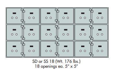 Socal - Bridgeman Safes SS-18 Deposit Box Armadillo Safe and Vault