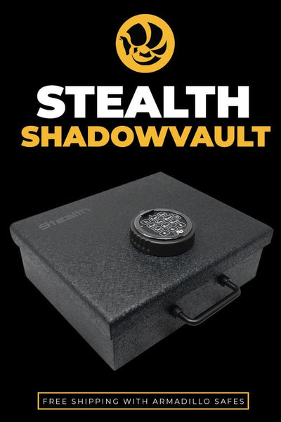 Stealth ShadowVault SV1 Pistol Safe Armadillo Safe and Vault