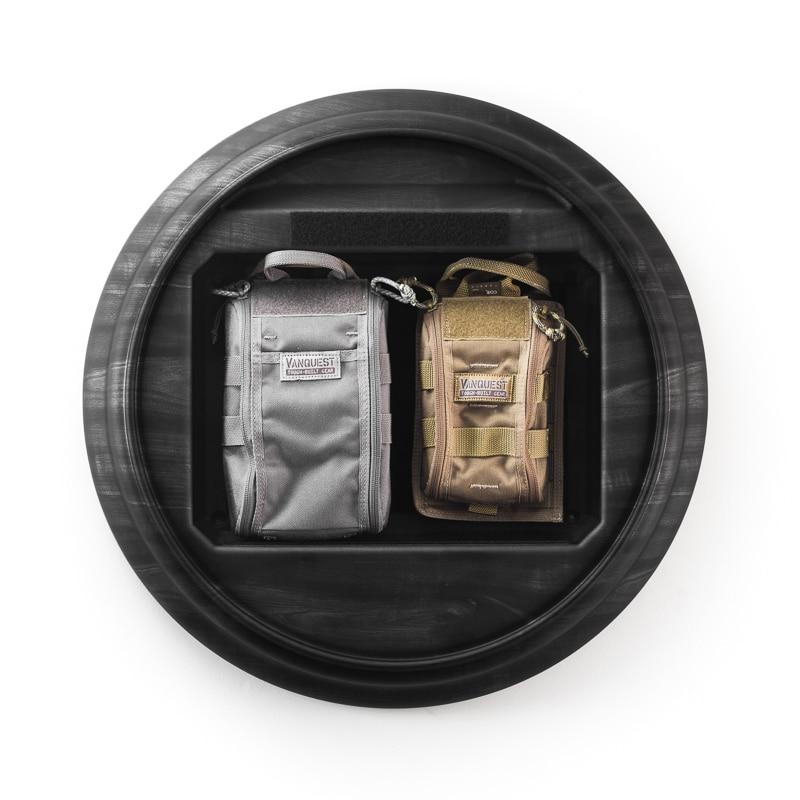 Tactical Walls 1410 Wall Clock Armadillo Safe and Vault