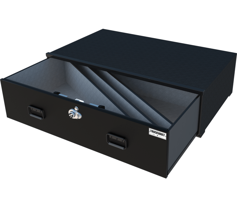TruckVault Lincoln Navigator (2018-Current) 1 Drawer Armadillo Safe and Vault