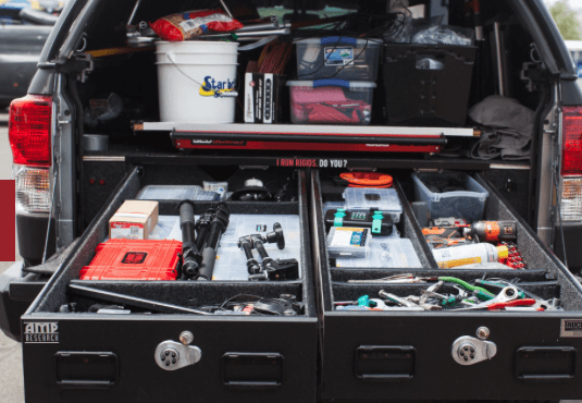 TRUCKVAULT Pickup 2 drawer Armadillo Safe and Vault