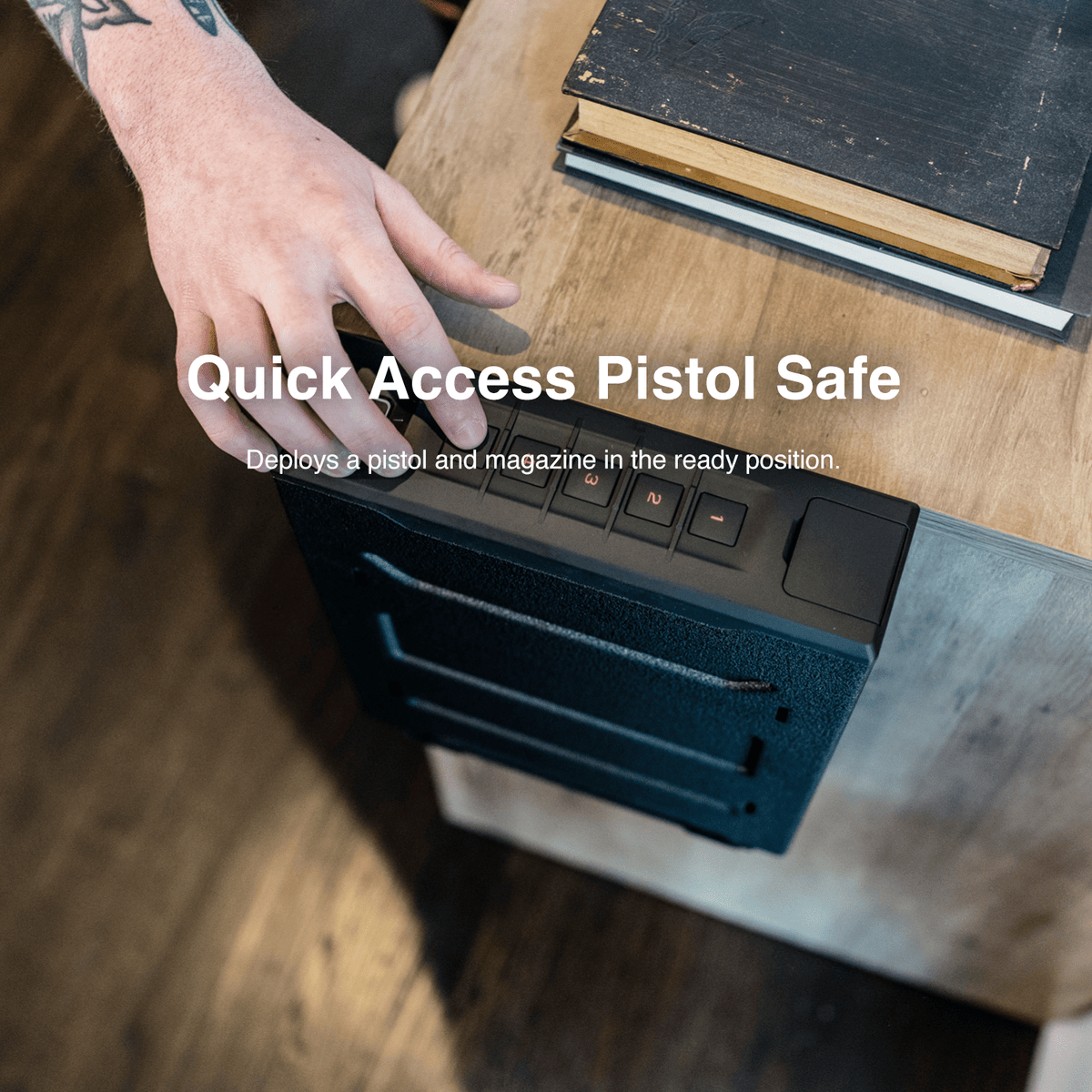 VAULTEK Colion Noir Edition Biometric and Bluetooth 2.0 Slider Safe Armadillo Safe and Vault
