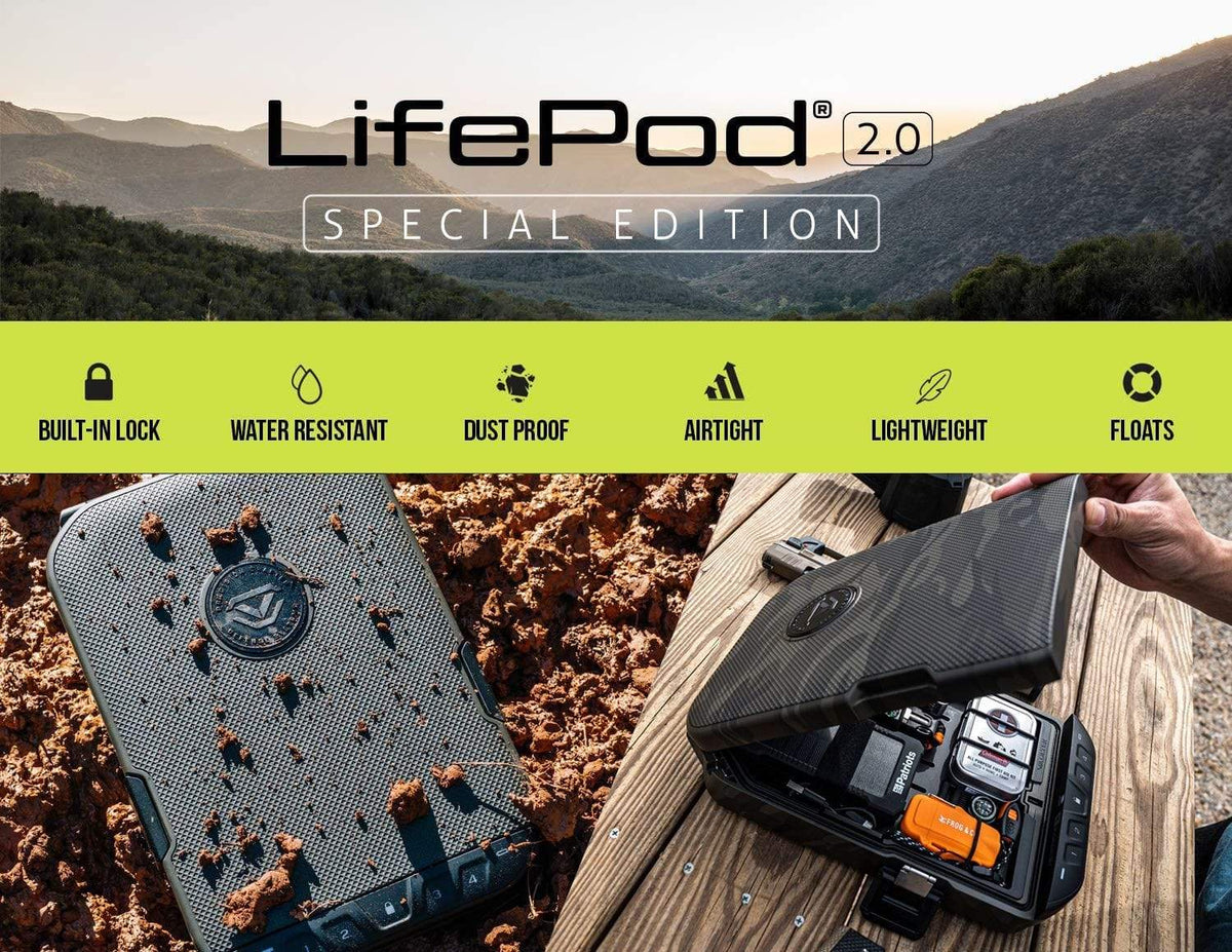Vaultek LifePod 2.0 Special Edition Armadillo Safe and Vault