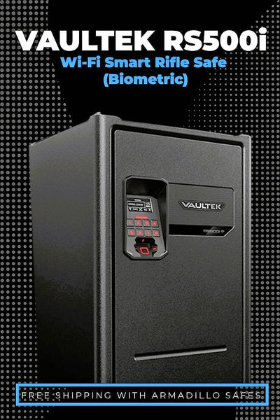 VAULTEK RS500i Wi-Fi Smart Rifle Safe (Biometric) Armadillo Safe and Vault