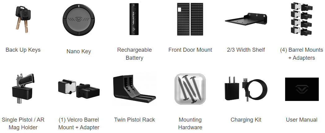 VAULTEK RS800i Wi-Fi Smart Rifle Safe (Biometric)