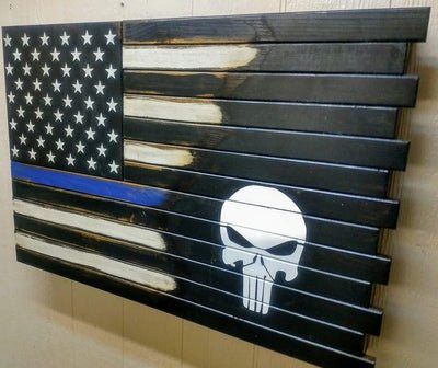 Liberty Home Deluxe 3 Compartment Gun Concealment Case (Hybrid American Flag Designs) Armadillo Safe and Vault