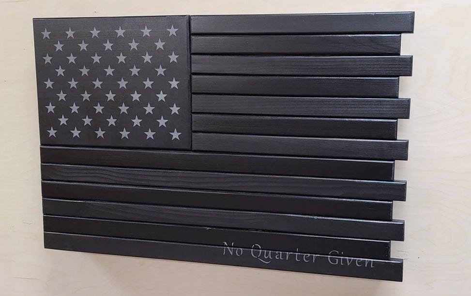 Liberty Home No Quarter Given Concealment Flag Armadillo Safe and Vault