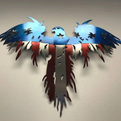 Metal Art of Wisconsin Outdoor Freedom Eagle Aluminum Armadillo Safe and Vault