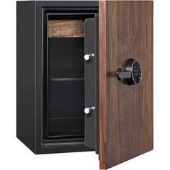 Phoenix DBAUM700 Fingerprint Lock Luxury Fireproof Safe with Walnut Door