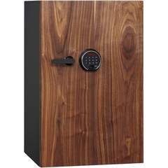Phoenix DBAUM800 Fingerprint Lock Luxury Fireproof Safe with Walnut Door 3.0 cu ft Armadillo Safe and Vault