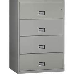 Phoenix LAT4W38 Lateral 38 inch 4-Drawer Fireproof File Cabinet