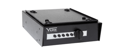 V-Line 2597-S BLK Desk Mate Handgun Safe Armadillo Safe and Vault