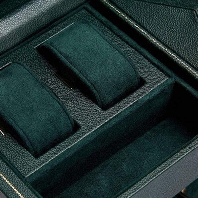 WOLF British Racing Green Double Watch Winder
